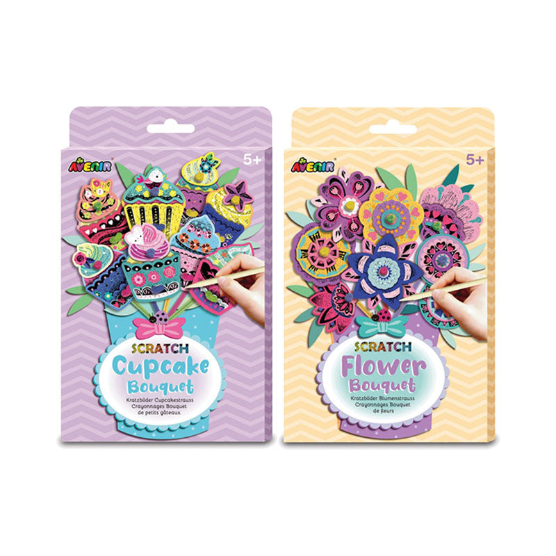 Avenir Bouquet Scratch Art Kit
