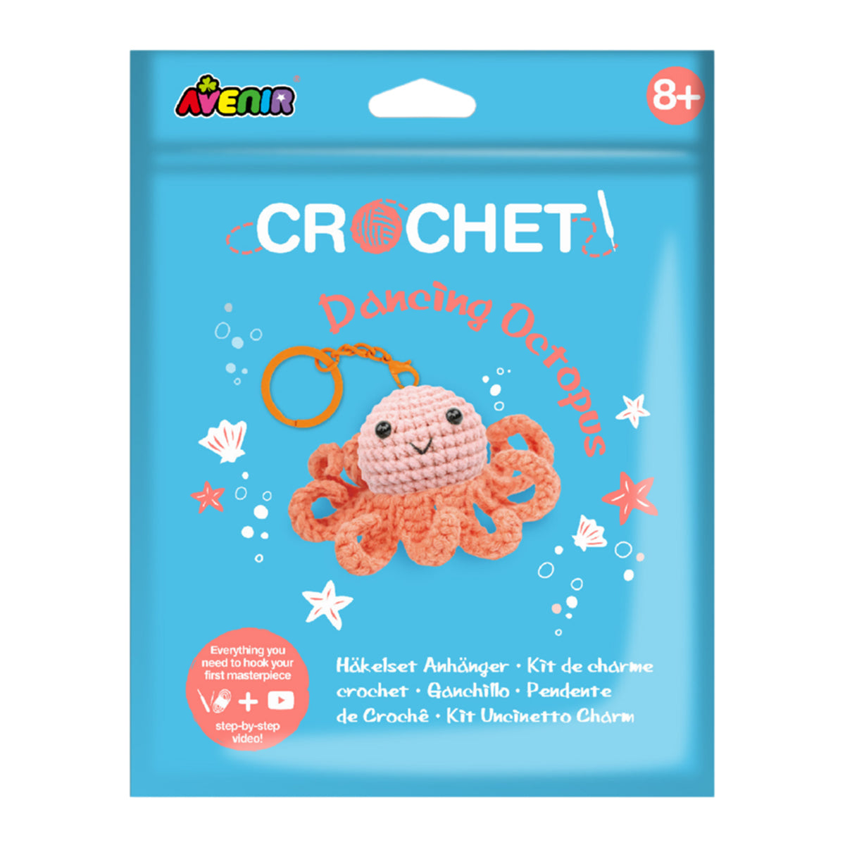 Avenir Crochet Keychain