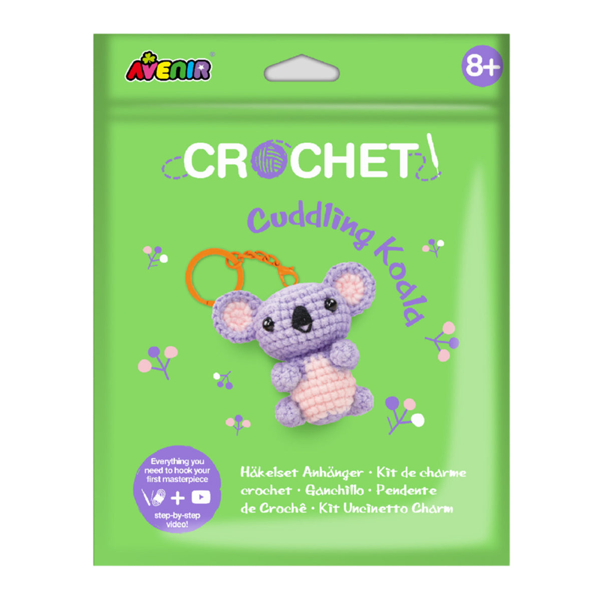 Avenir Crochet Keychain