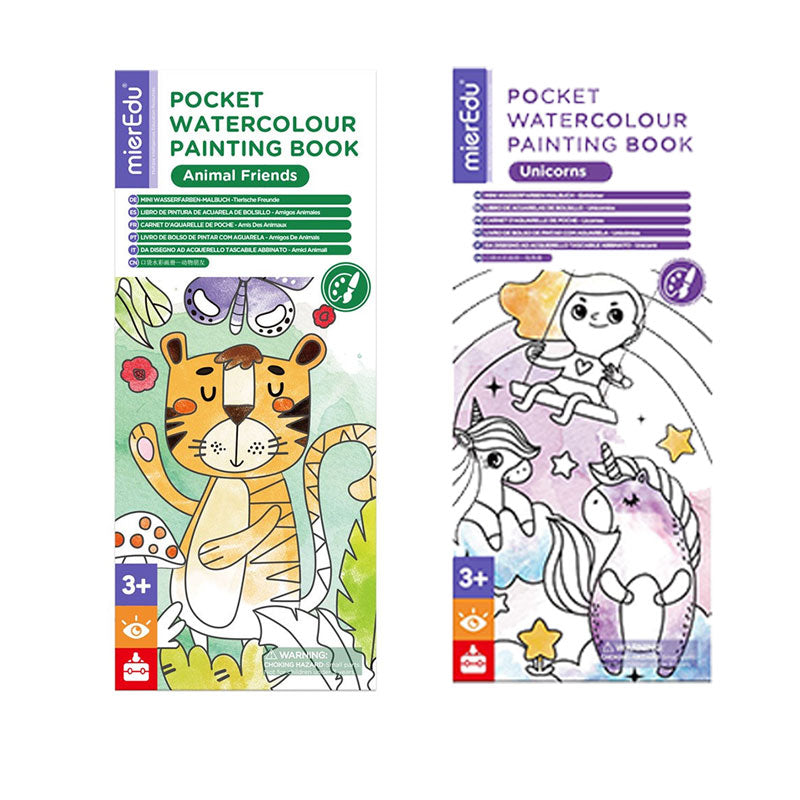 mierEdu Pocket Watercolour Painting Book