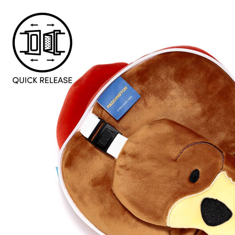 RelaxEazzz Paddington Travel Pillow & Eye Mask Set