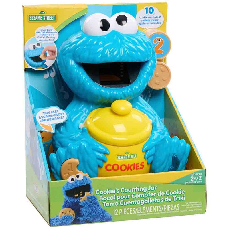 Sesame Street Cookie Monster's Counting Jar