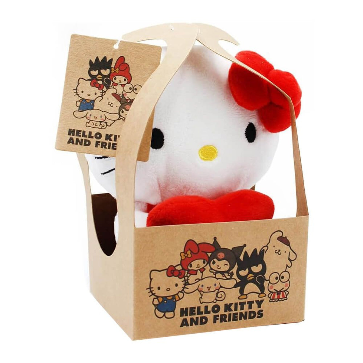 Hello Kitty Heart Medium Eco Plush