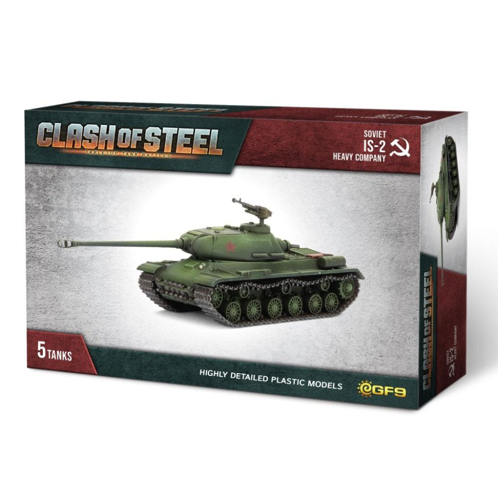 Clash of Steel IS-2 Heavy Tank Company Miniature