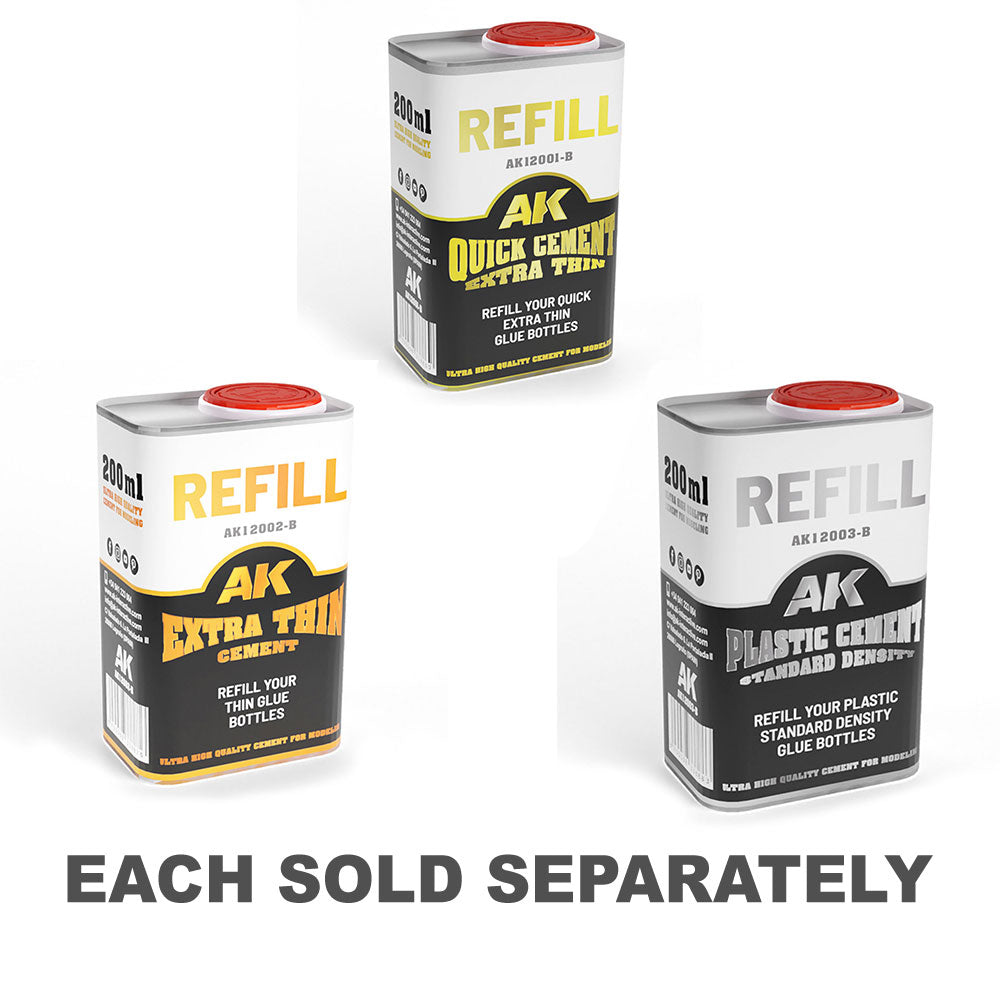 AK Interactive Refillquick Cement 250mL