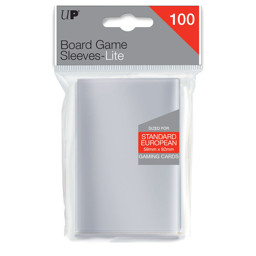 Ultra Pro Lite Standard European Board Game Sleeves 100pcs (59x92mm)
