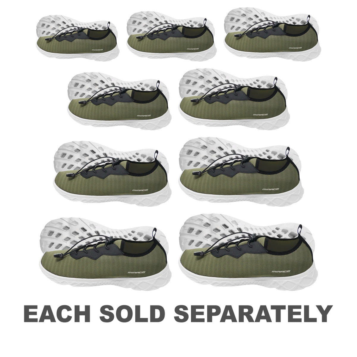 Sunsets Quick-Dry Aqua Shoe (Dark Olive)