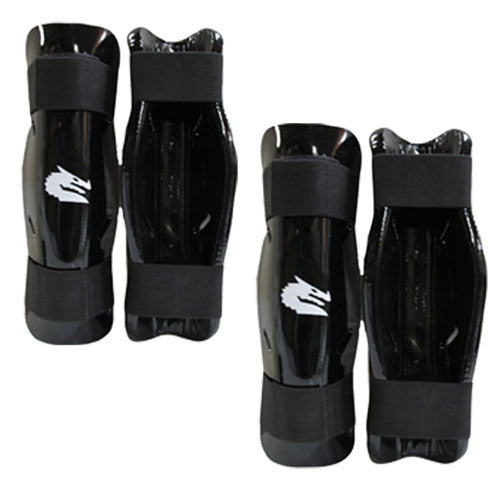 Morgan Dipped Foam Shin Guards (Black)