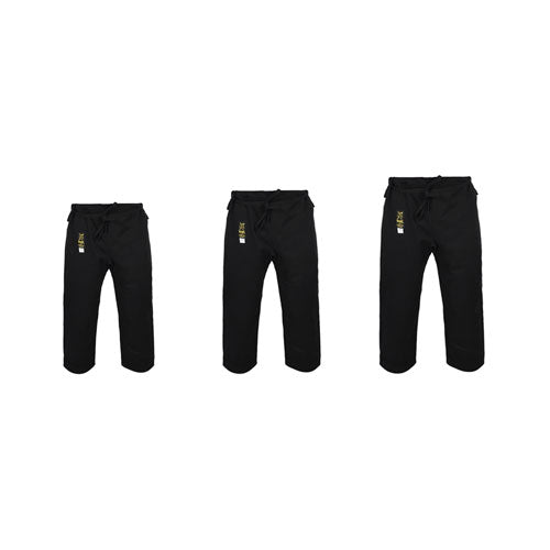 Yamasaki Gold Canvas Pants 14oz (Black)