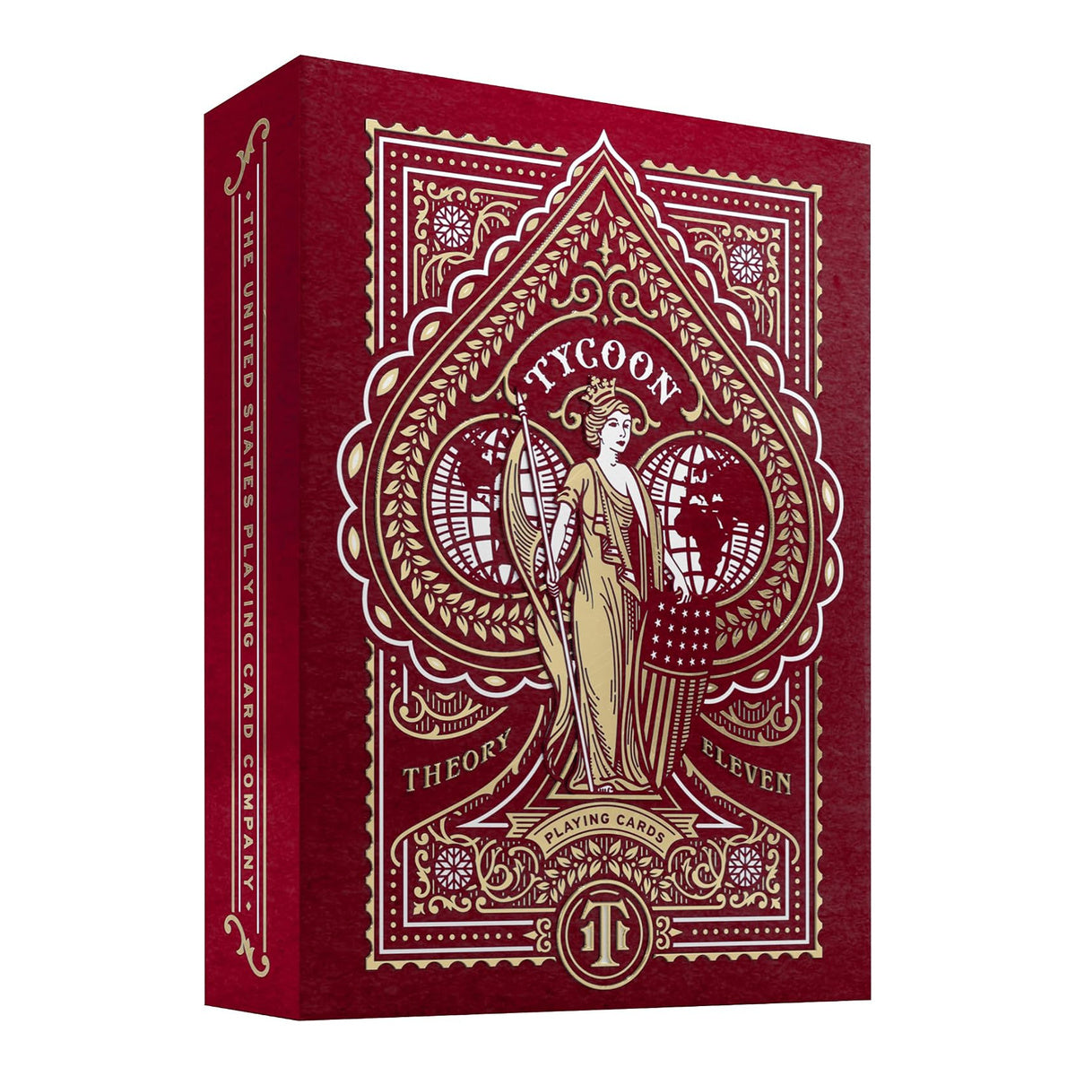 theory11 Tycoon Red Playing Cards