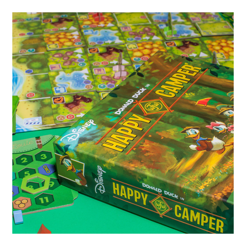 Donald Duck in Happy Camper Board Game