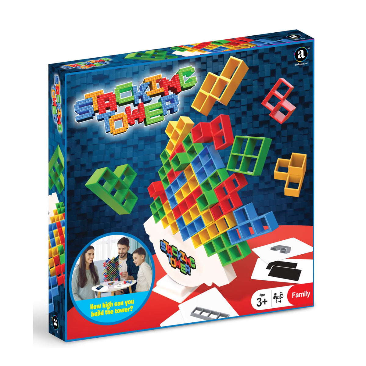 Stacking Tower Party Card Game