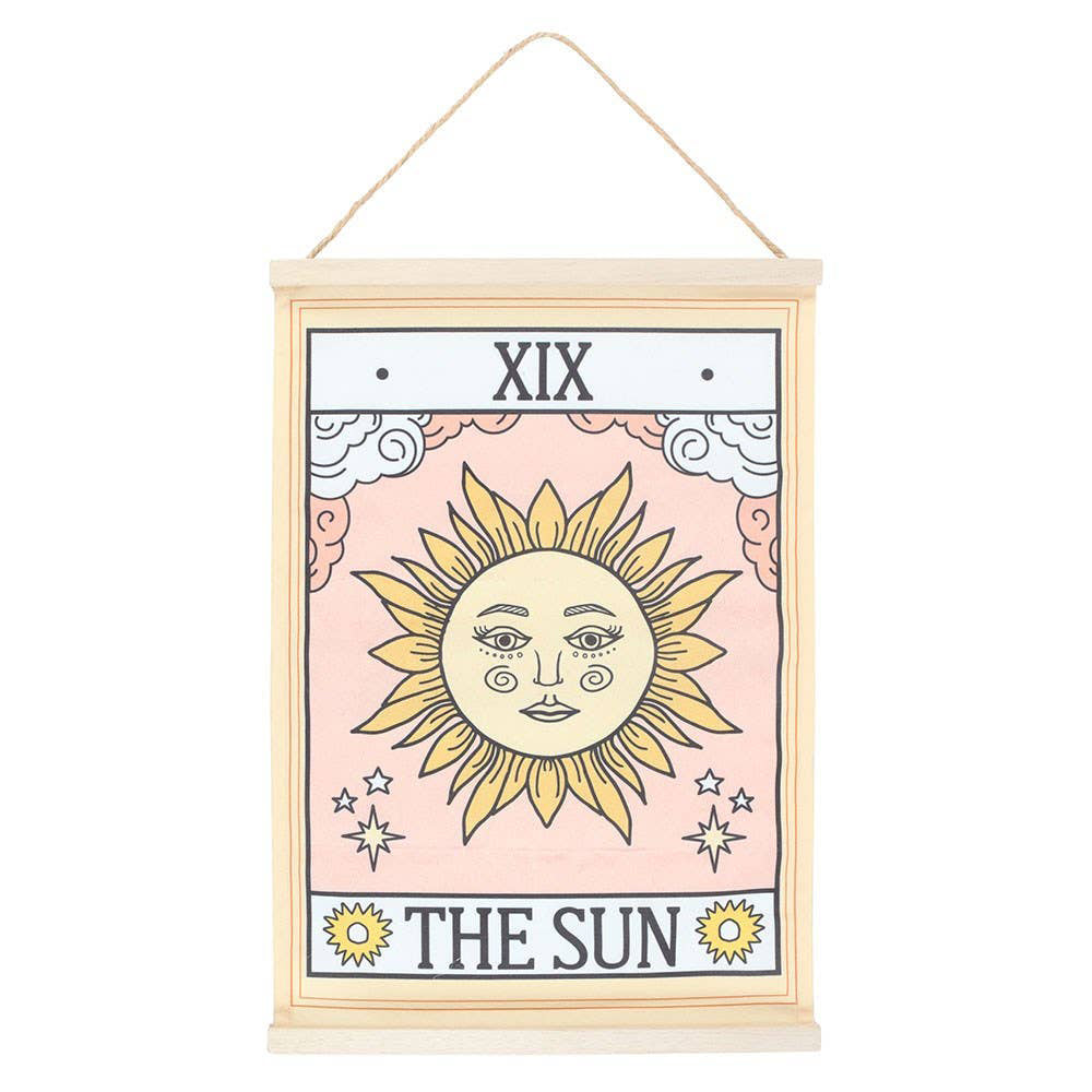 The Sun Vintage Tarot Wall Hanging