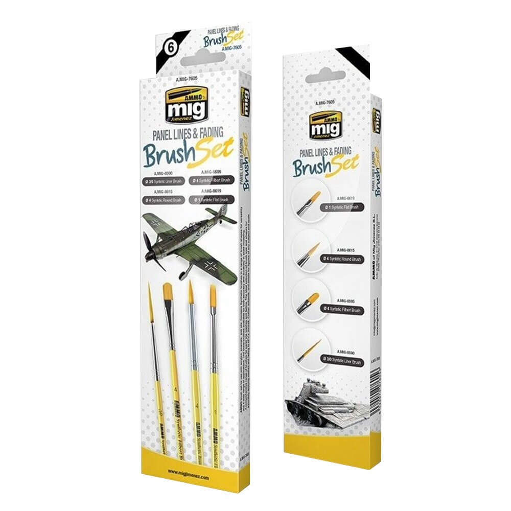 Munitie door mig borstels