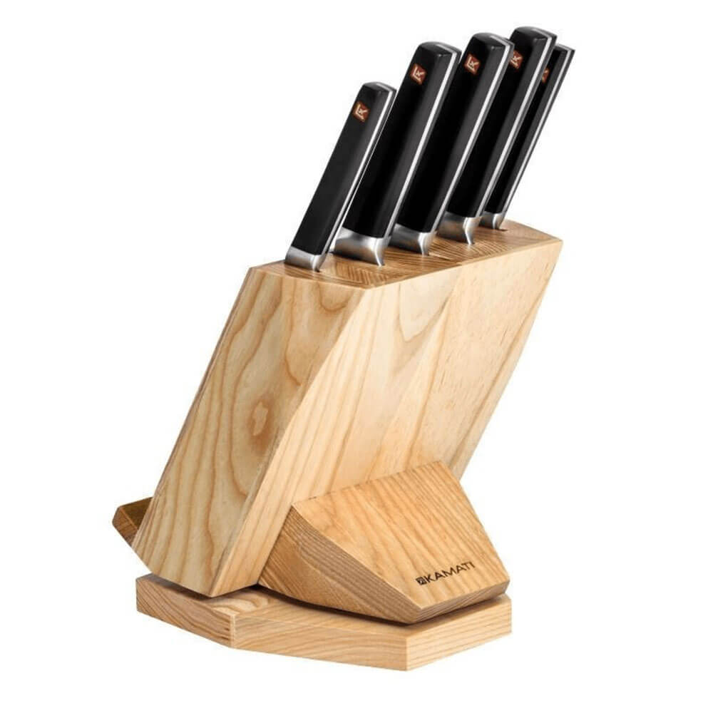 カマティナイフブロックセット(6PCS)