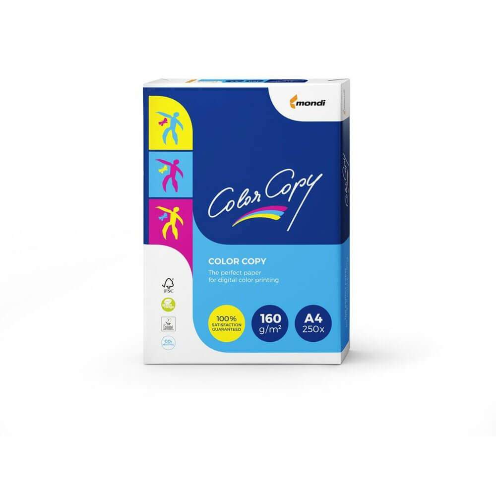 Kleur kopie papier wit 250pk a4